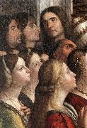 CARPACCIO, Vittore Apotheosis of St Ursula (detail) fdh oil on canvas